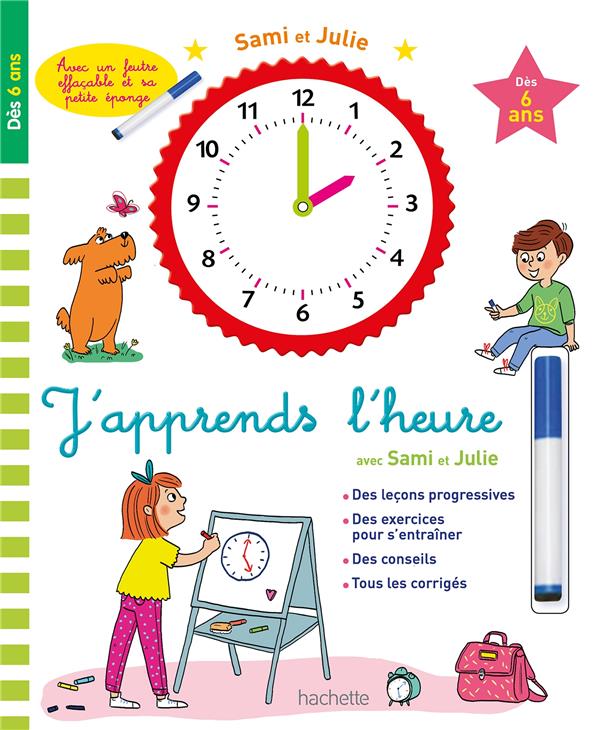 J'apprends avec Sami et Julie : l'heure