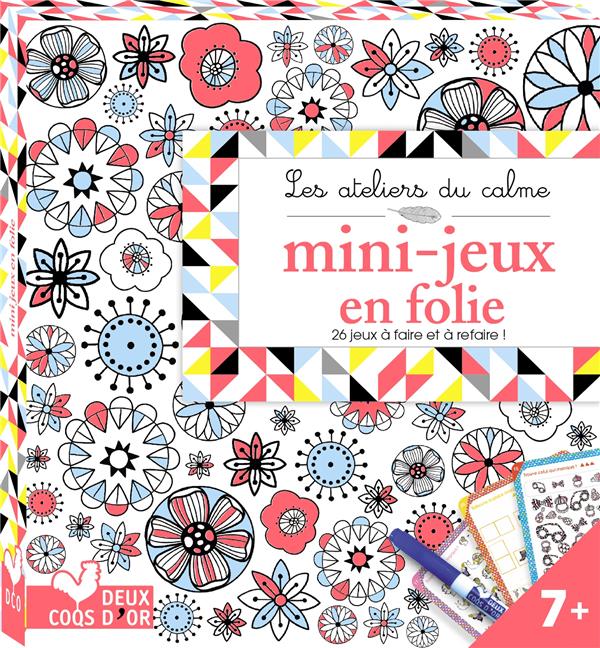 Les ateliers du calme : mini jeux ; mini boîte avec feutre veleda