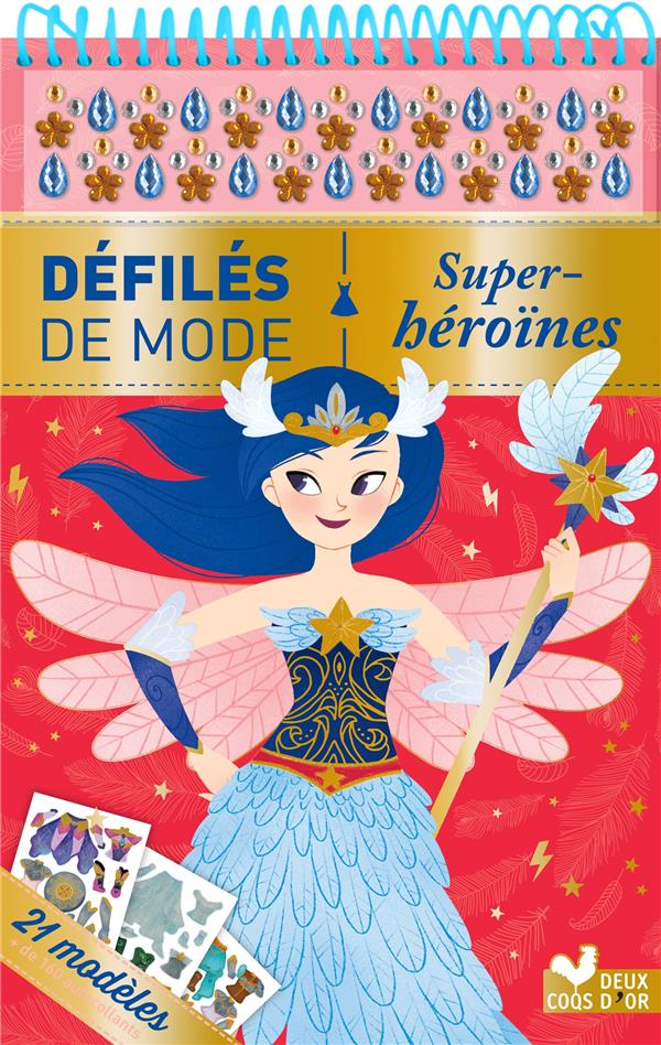Super héroïnes ; bloc à spirale