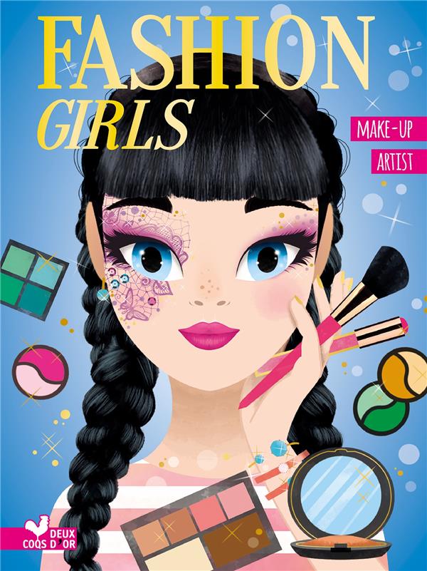 Fashion girls ; make up artist ; pochette avec accessoires