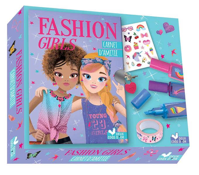 Fashion girls ; carnet d'amitié