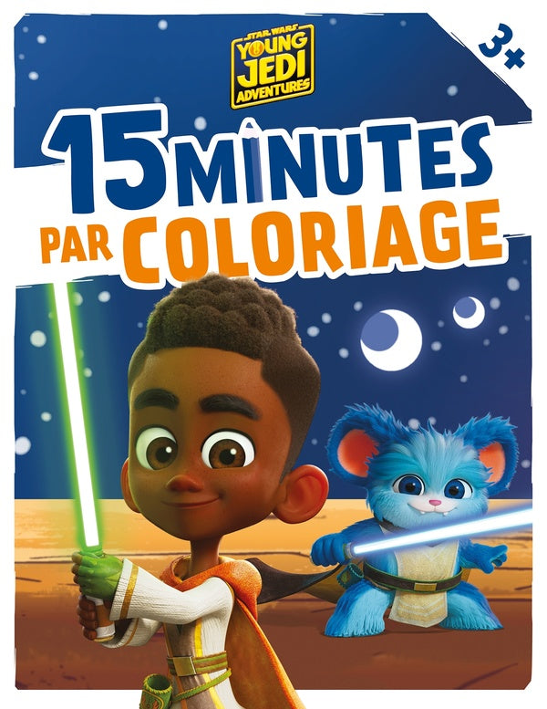 15 minutes par coloriage : Star Wars : Les Aventures des petits Jedi