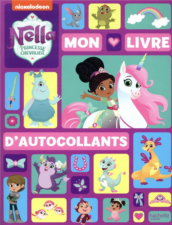 Mon livre d'autocollants : Nella