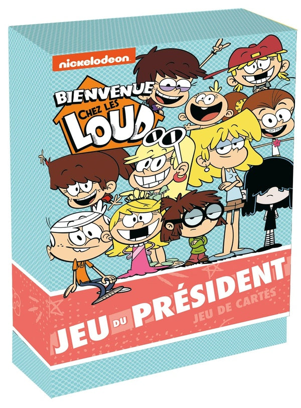 Bienvenue chez les loud ; boîtes de cartes le président