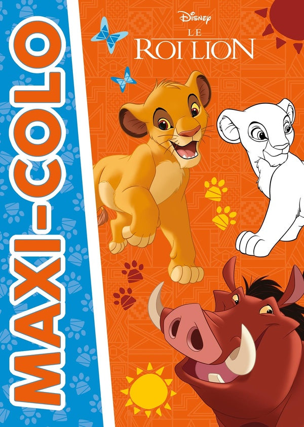 Maxi colo : Le Roi Lion