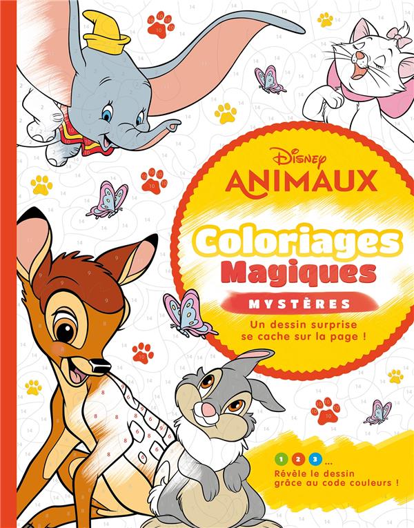 Disney animaux : coloriages magiques ; mystères