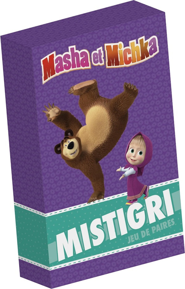 Masha et Michka : boîte de cartes ; Mistigri