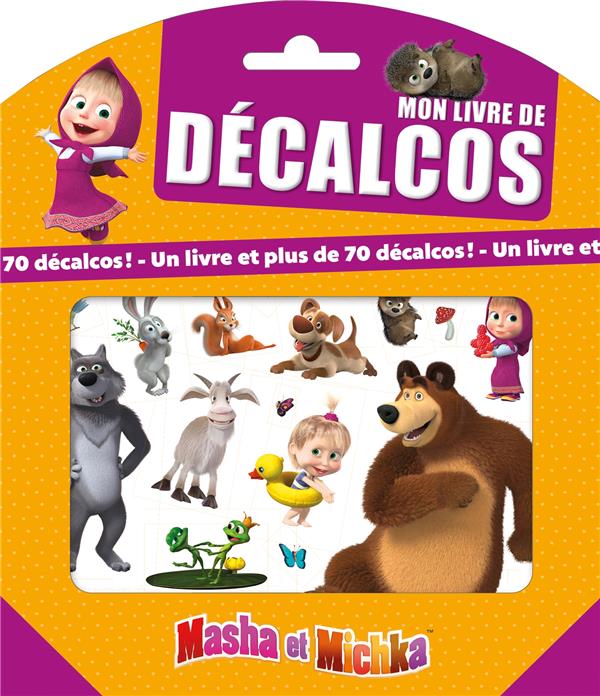 Mon livre de décalcos : Masha et Michka