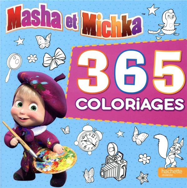 Masha et Michka : 365 coloriages