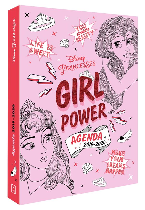 Disney Princesses : agenda ; girl power (édition 2019/2020)