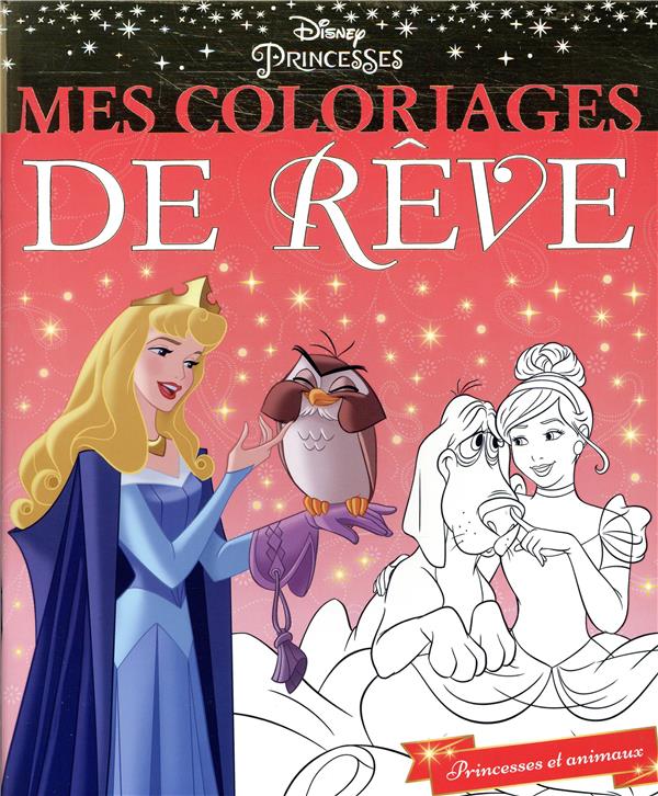 Disney Princesses : mes coloriages de rêve ; les princesses et leurs amis