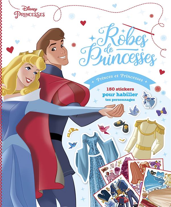 Disney Princesses : robes de princesses ; princes et princesses