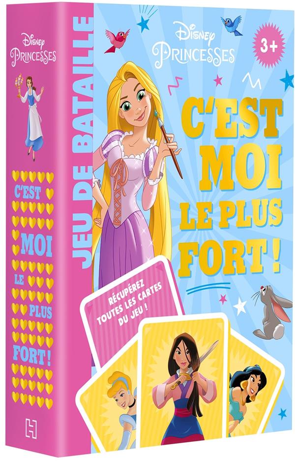 Disney Princesses : c'est moi le plus fort ! ; jeux de cartes ; bataille