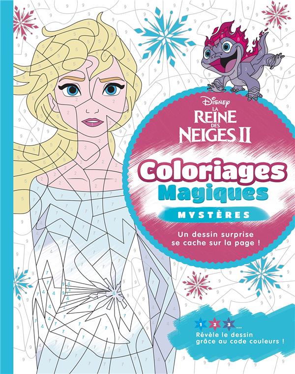 La Reine des Neiges 2 : coloriages magiques ; trompe-l'oeil