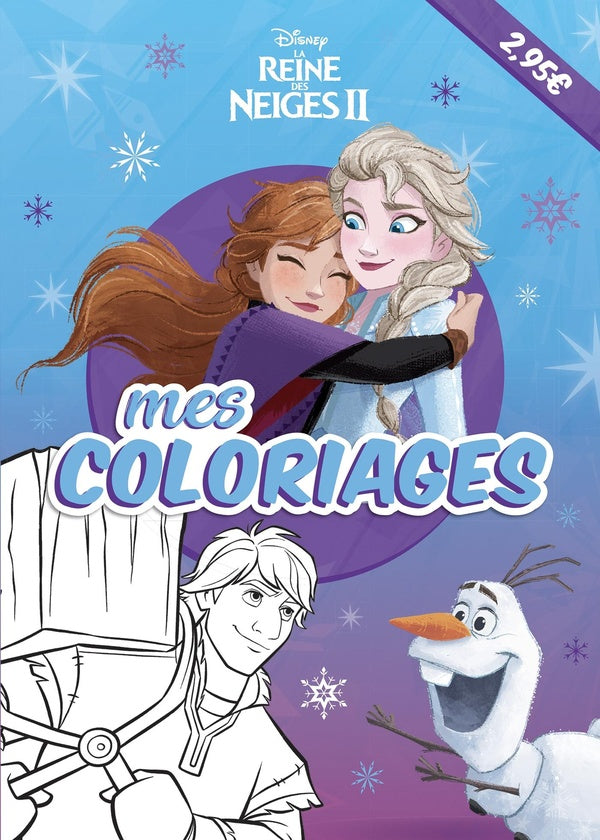Mes coloriages : La Reine des Neiges 2
