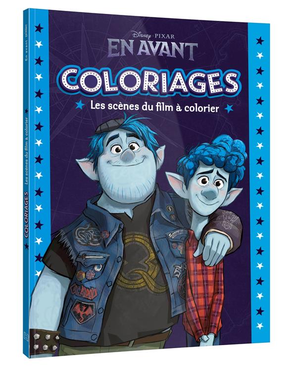 En avant ; coloriages ; les scènes du film à colorier