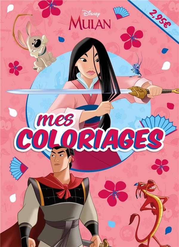 Mes coloriages : Disney Princesses : Mulan