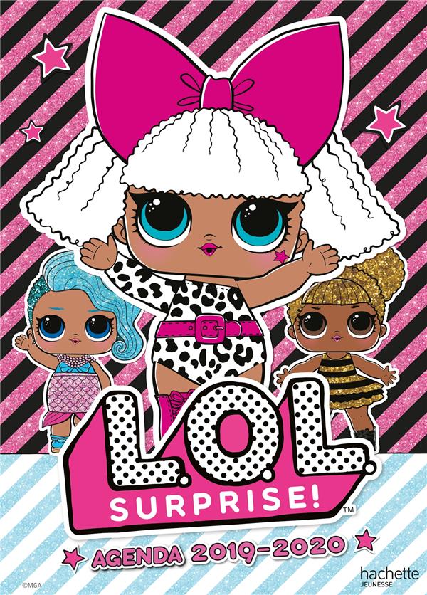 L.O.L. surprise ! : Agenda (édition 2019/2020)