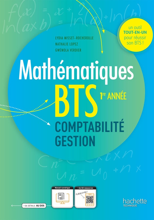 Mathématiques, comptabilité et gestion ; BTS, 1re année ; livre de l'élève
