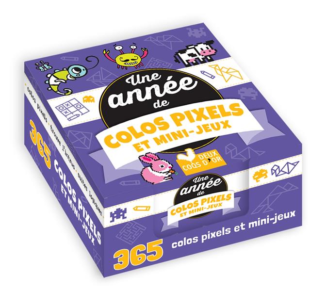 Une année de colos pixels et mini-jeux