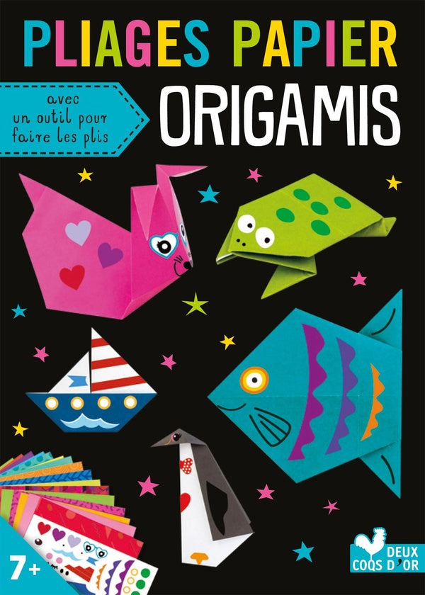 Pliages papier ; origamis