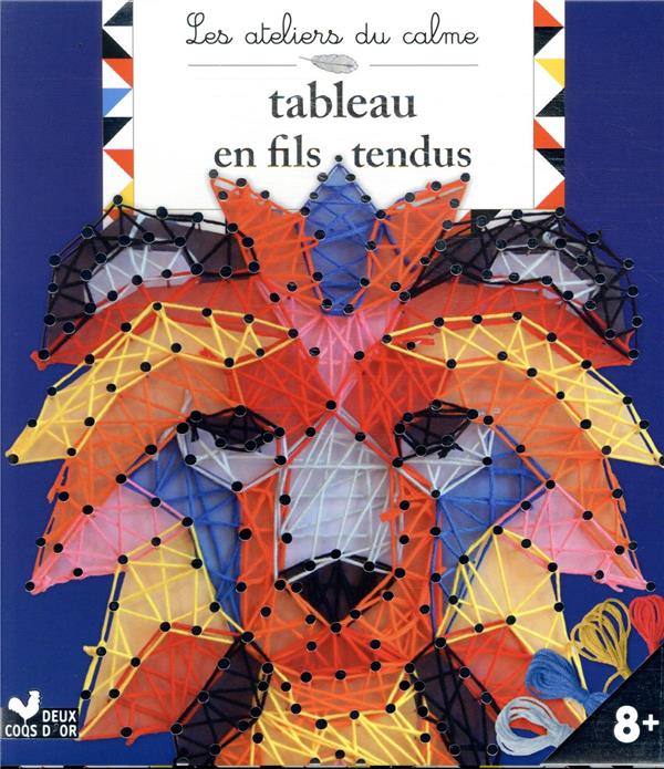 Les ateliers du calme : tableaux en fils tendus animaux ; boîte avec accessoires
