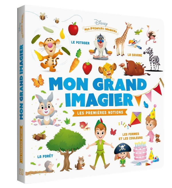 Disney Baby : mon grand imagier ; les premières notions