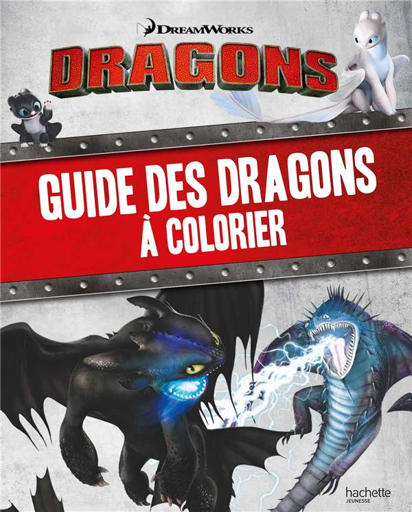Dragons : guide des dragons à colorier