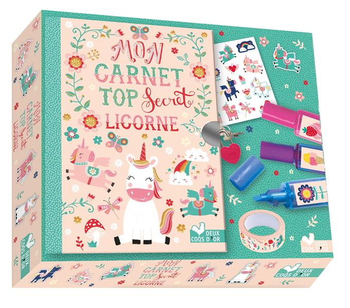 Mon carnet top secret ; licorne
