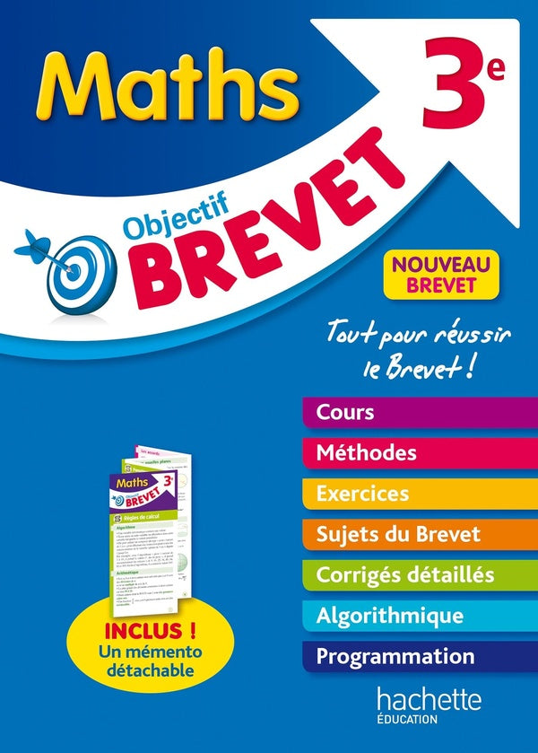 Objectif brevet : maths ; 3e
