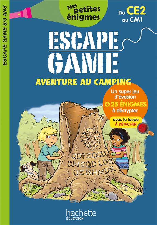 Escape game ; aventure au camping ; du CE2 au CM1