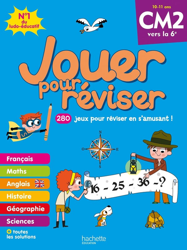 Jouer pour réviser : du CM2 vers la 6e