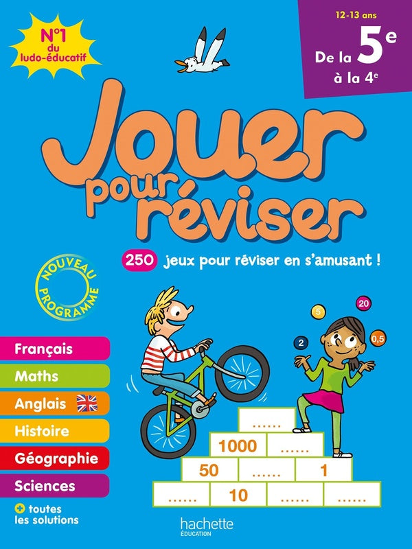 Jouer pour réviser : de la 5e à la 4e