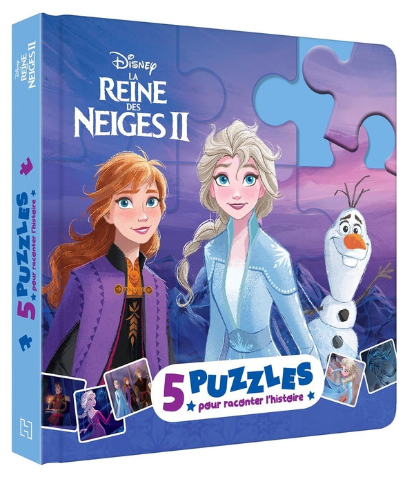 La Reine des Neiges 2 : 5 puzzles pour raconter l'histoire