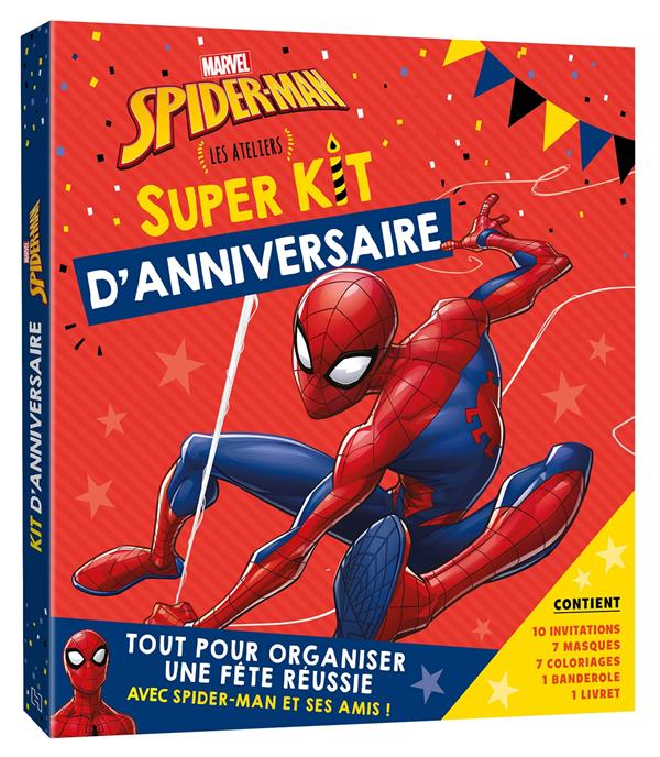 Spider-Man : kit d'anniversaire ; Marvel