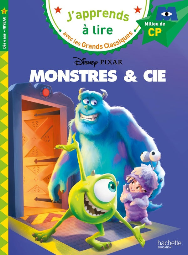 J'apprends à lire avec les grands classiques Disney : Monstres & Cie