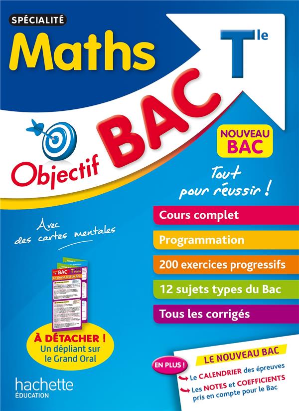Objectif bac : spécialité maths ; terminale