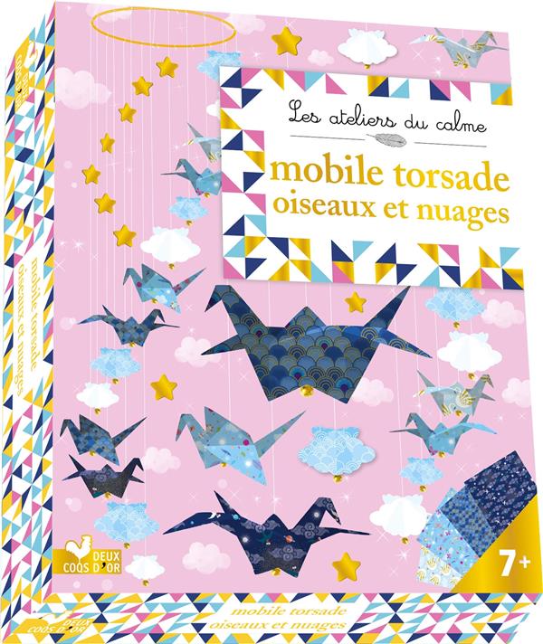 Les ateliers du calme : mobile torsade oiseaux et nuages