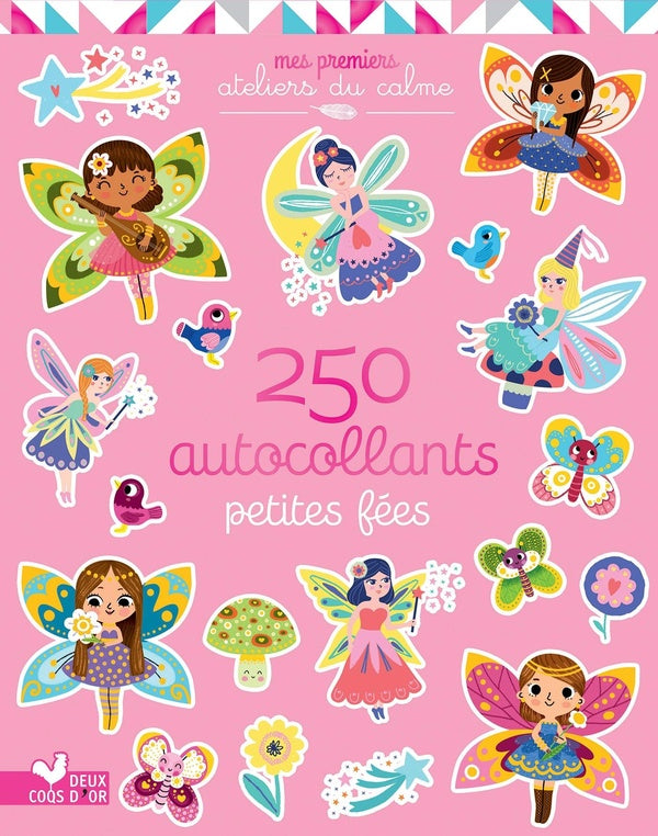 250 autocollants ; petites fées