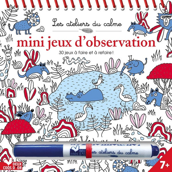 Les ateliers du calme : mini jeux d'observation : 30 jeux à faire et à refaire !
