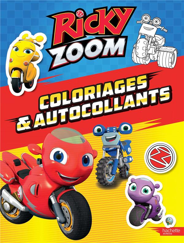 Ricky Zoom : coloriages et autocollants