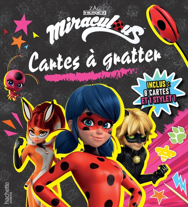 Cartes à gratter : miraculous