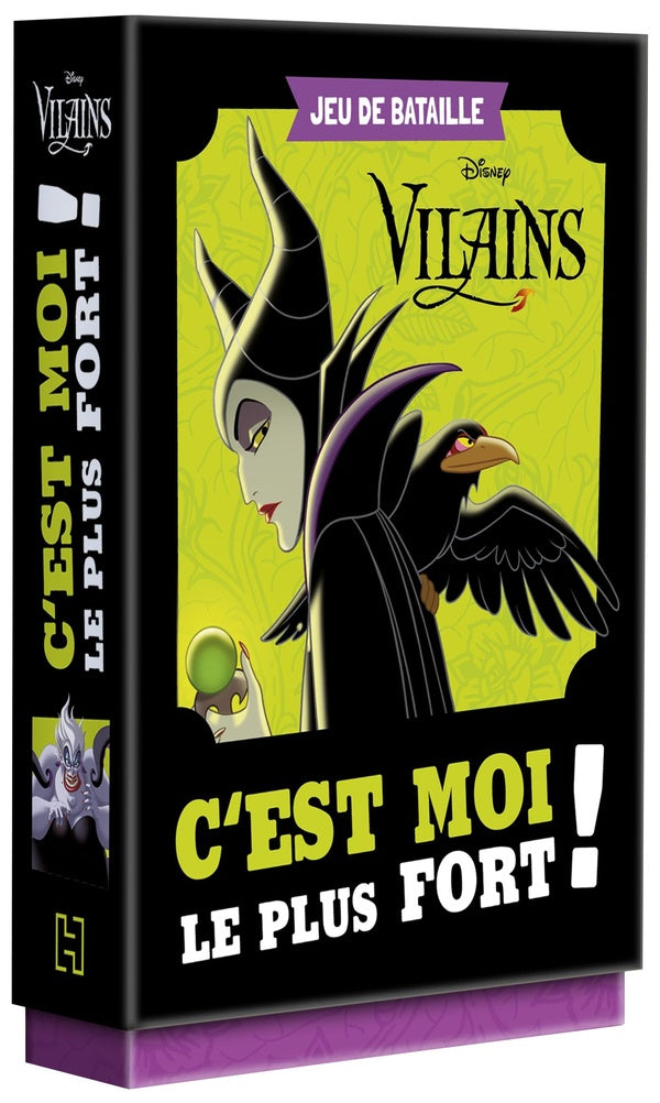 Disney vilains : jeu de bataille ; c'est moi le plus fort !