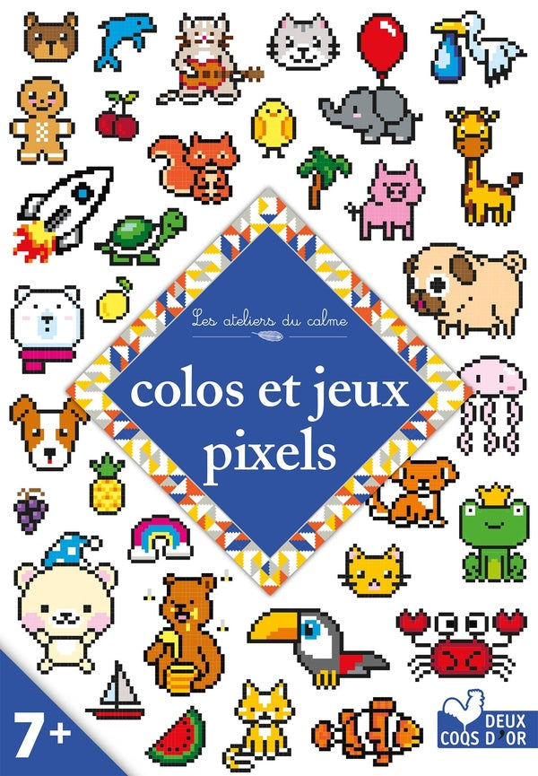 Les ateliers du calme : colos et jeux pixels