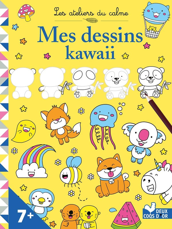 Les ateliers du calme : mes dessins kawaii