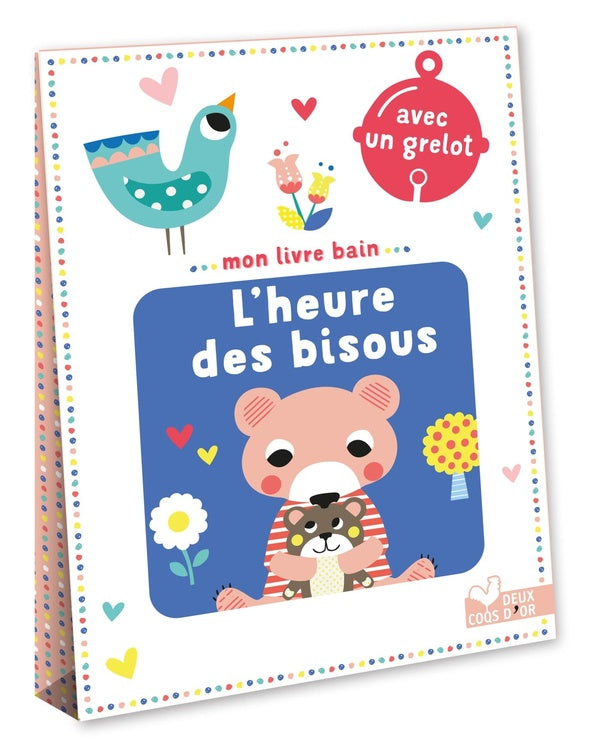 Mon livre bain : l'heure des bisous
