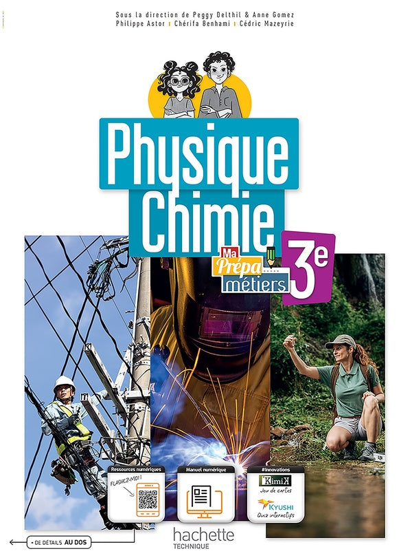 Ma 3e prépa-métiers : physique-chimie ; livre élève