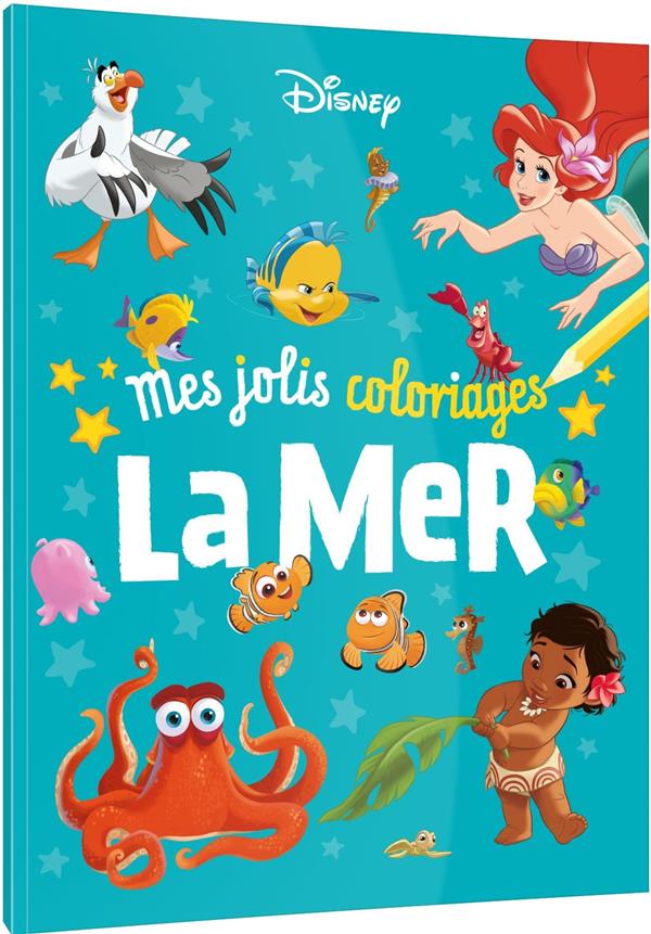 Mes jolis coloriages : Disney Pixar : la mer