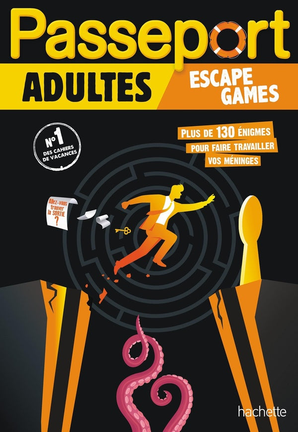 Passeport : adultes ; escape games ; cahier de vacances