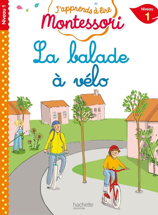 J'apprends à lire Montessori : la balade à vélo